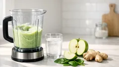 Apple spinach ginger smoothie recipe for steady energy and easy digestion
